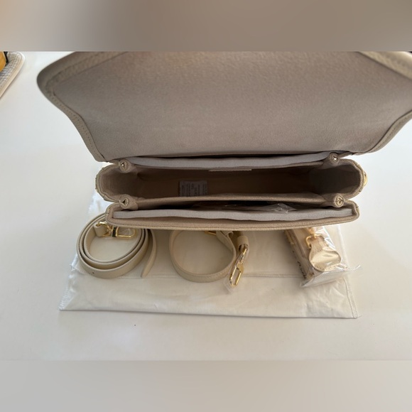 DUYP DRESS UP YOUR PURSE MELODIE CECILE BUTTERCREAM PARIS 15 HANDBAG NEW - Picture 12 of 13